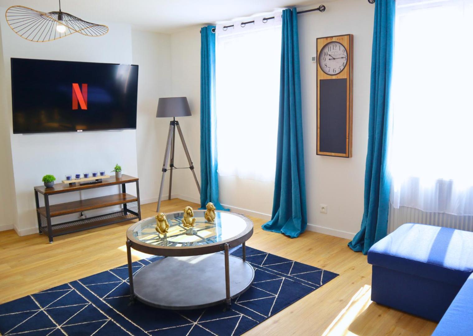 Appartement spacieux pour 8 personnes * Saint-Omer (Pas-de-Calais)